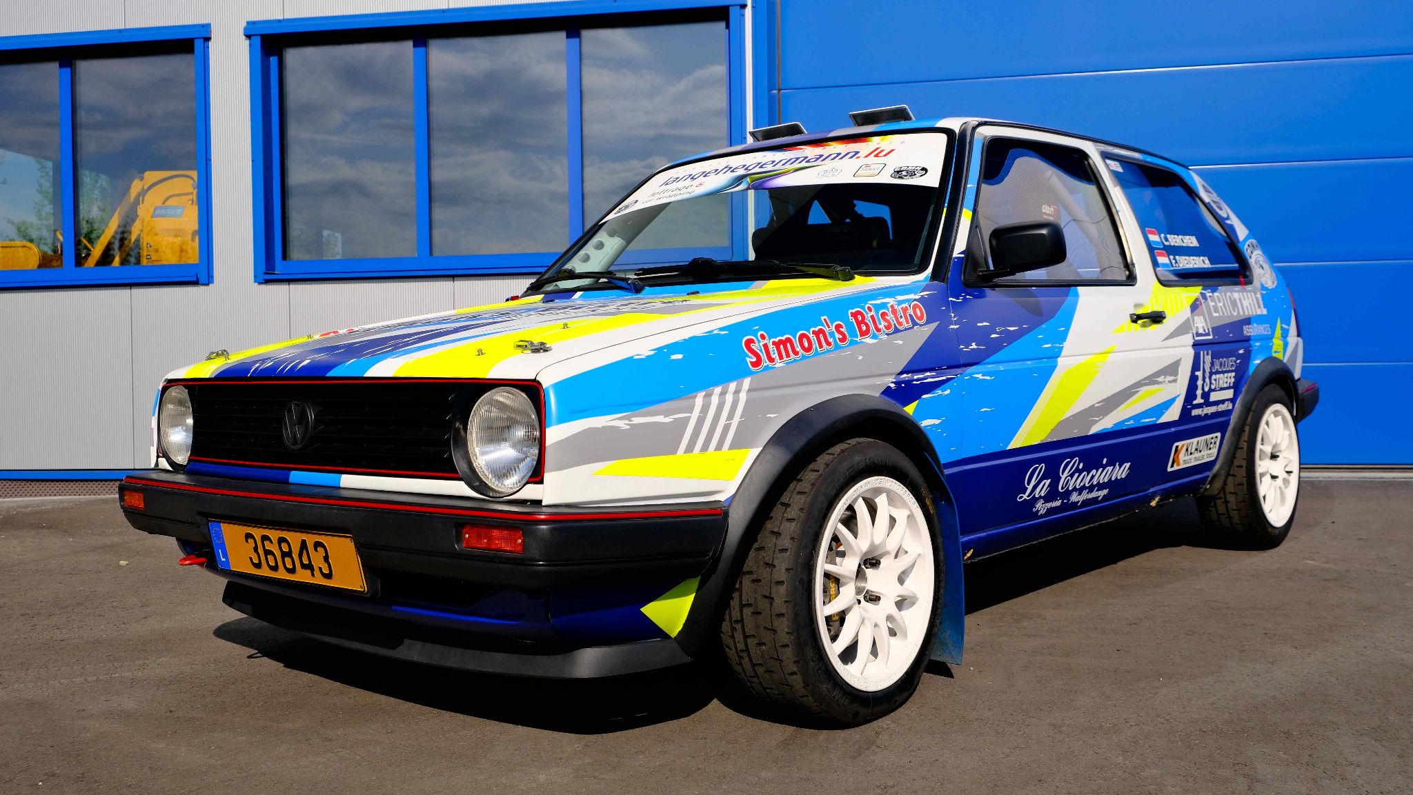 Volkswagen Golf II GTI 16V - Rallye, Course de côte, Slalom,...