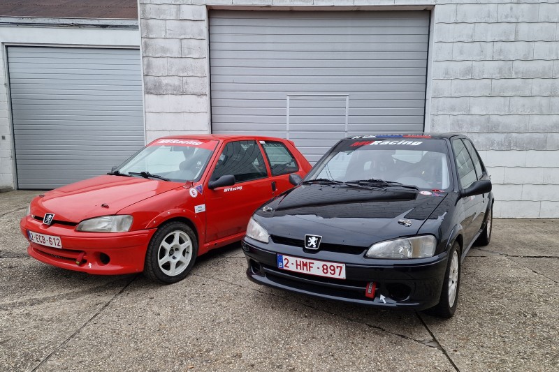 2x Peugeot 106 16v div2/5 à louer